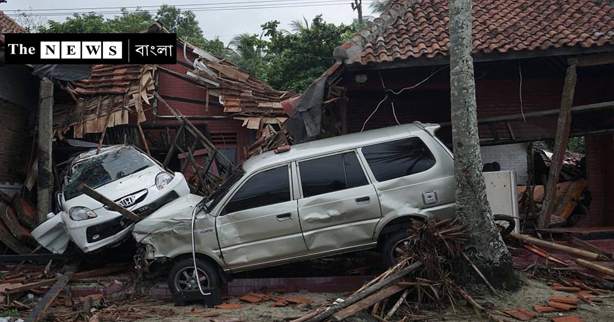 ১৪ বছর আগের স্মৃতি ফিরিয়ে সুনামিতে বাড়ছে মৃতের সংখ্যা/The News বাংলা