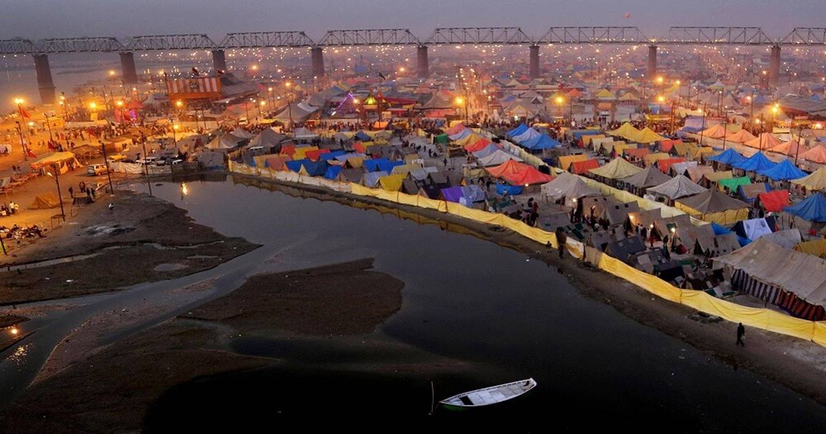 কুম্ভমেলায় বিশ্বরেকর্ড গড়ল যোগীর রাজ্য, তৈরি হল আস্ত একটা শহর/The News বাংলা 